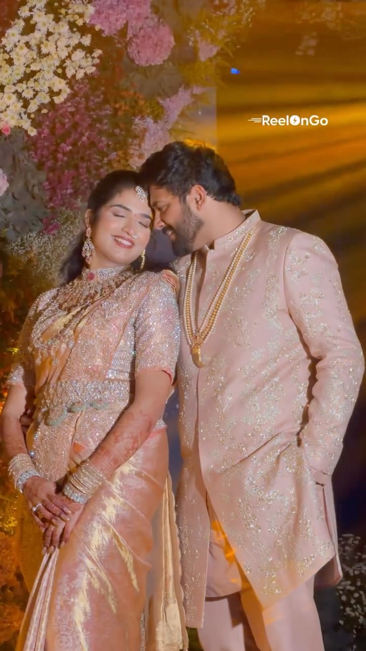 Beautifully edited wedding moments reel